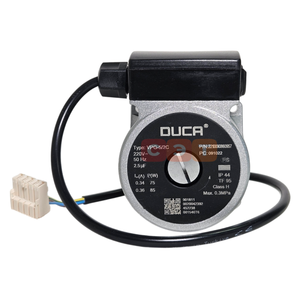 Двигатель циркуляционного насоса DUCA VPG 5/2A